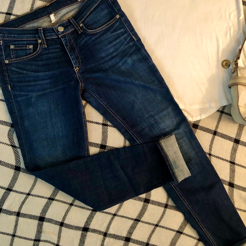 rag & bone Dark Indigo Skinny Jeans